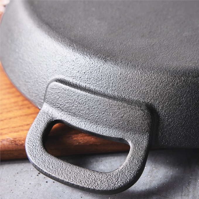 Bobby Flay by GreenPan 12" Cast Iron Fry Pan, , large