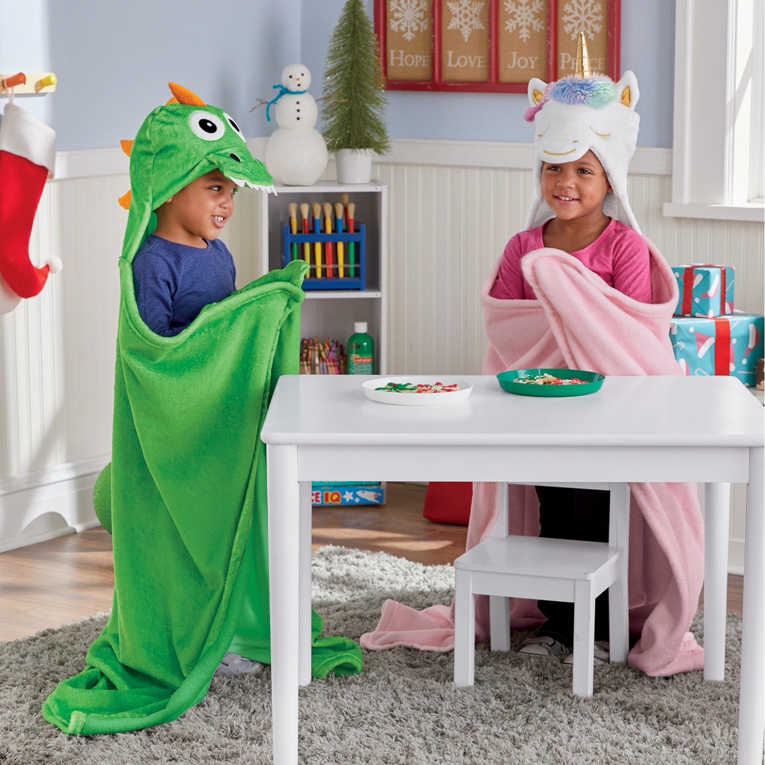 Child's Hooded Blanket Ginny's