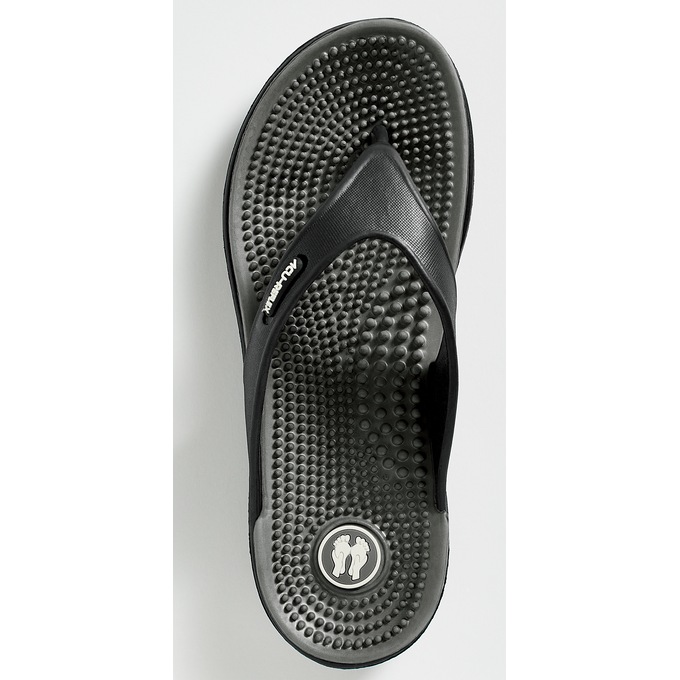 Women&#39;s Relaxus Acu-Reflex Flip Flop, Graphite, large