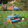 Delta Children Kids&rsquo; Picnic Table with Umbrella, , large