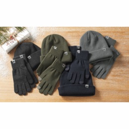 Britt&#39;s Knits Craftsman Hat &amp; Glove Set, , large