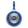 Chef Tested 8-Piece Ceramic Banded Cookware Set by Wards, Blue, large