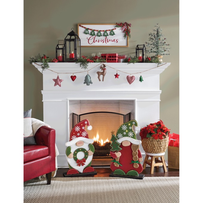 Christmas Mantel Set, , large