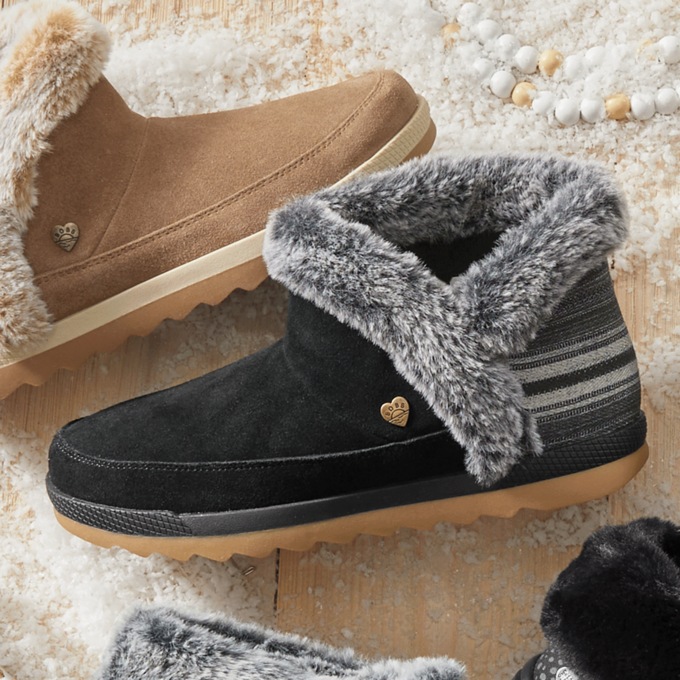 BOBS Women's Cozy Chill Comfy Break Bootie by Skechers, , large