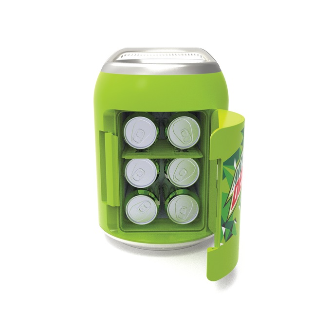 Portable 6-Can Beverage Fridge, , large