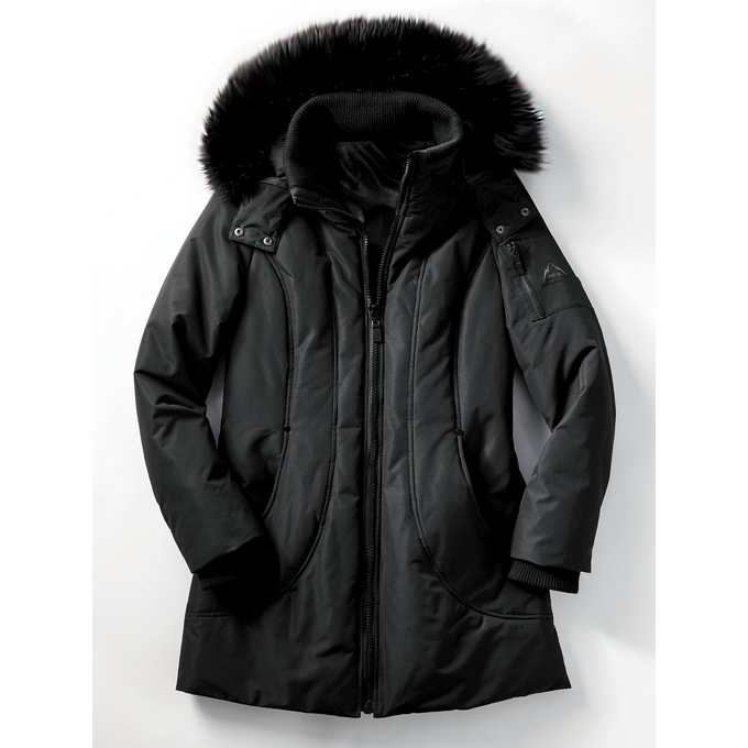 Snowfall Parka, Caviar, large