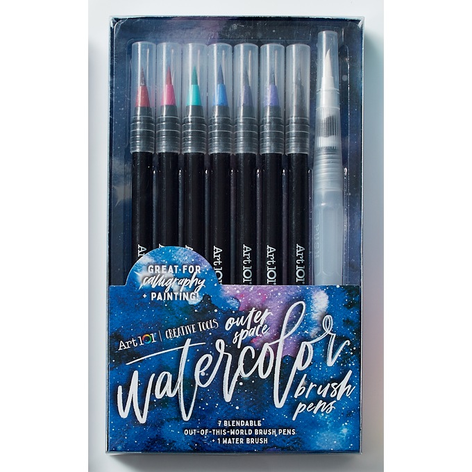 Art 101 Watercolor Brush Pens, , large
