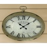 Oval Wall Clock, , large
