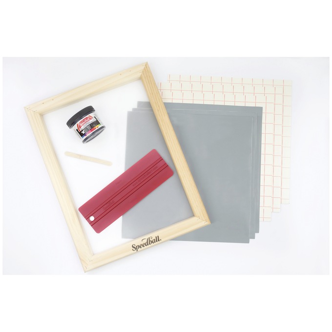 Beginners Screen Printing Craft Vinyl Kit, , large