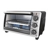 BLACK+DECKER 6-Slice Convection Toaster Oven, Stainless Steel, large