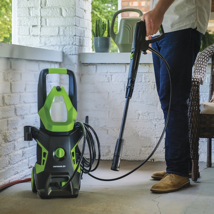 Earthwise 2050 PSI Electric Pressure Washer Bundle, , large