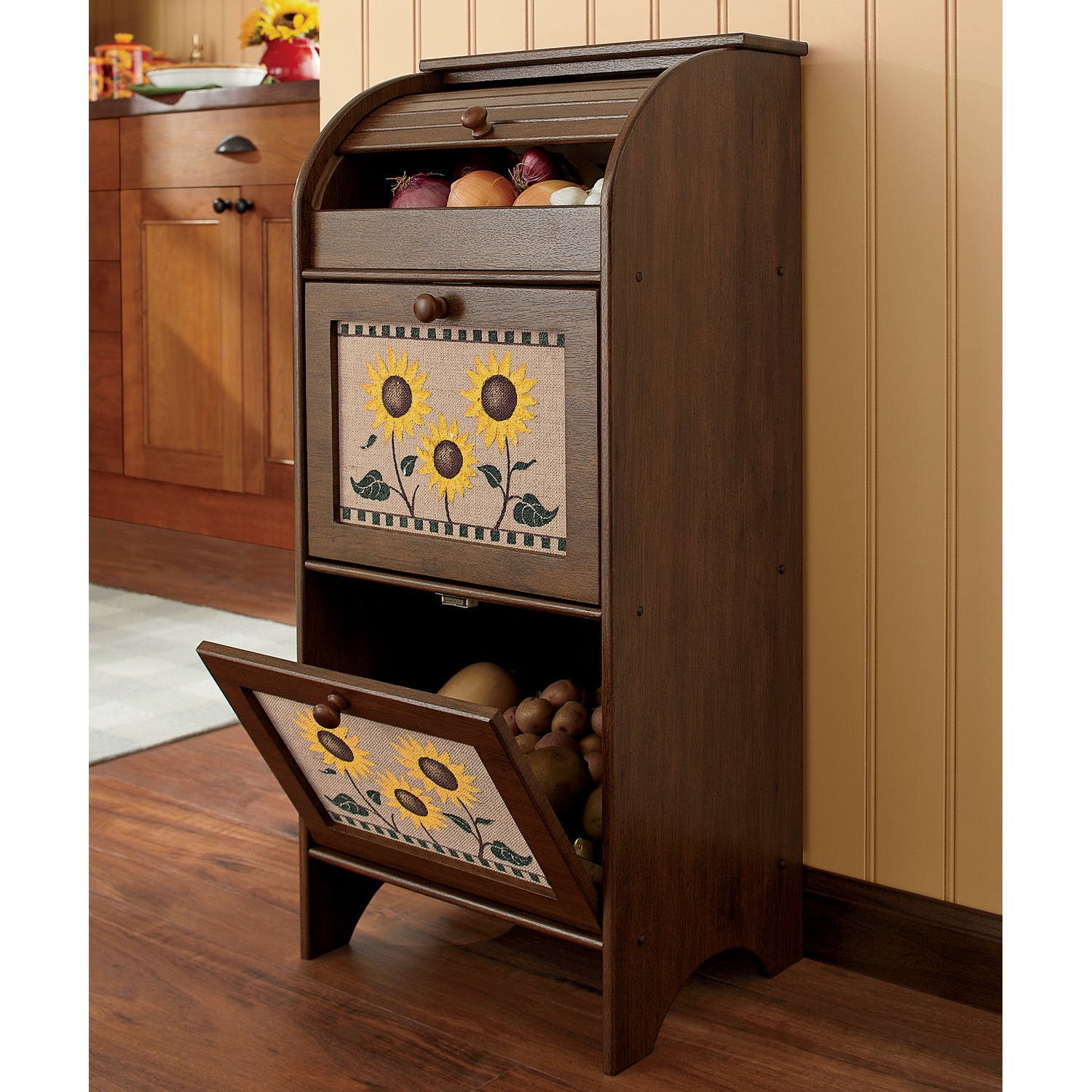 Burlap Sunflower Kitchen Accessories | Ginny's
