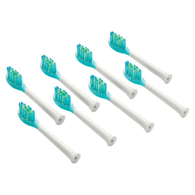 8-Pack Montgomery Ward Electric Toothbrush Replacement Heads, White, large