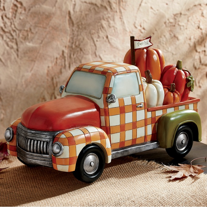 Plaid Harvest Truck, , large