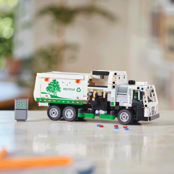 LEGO Technic Mack LR Electric Garbage Truck, , large