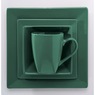 16-Piece Modern Square Dinnerware Set in Solid Colors, , large