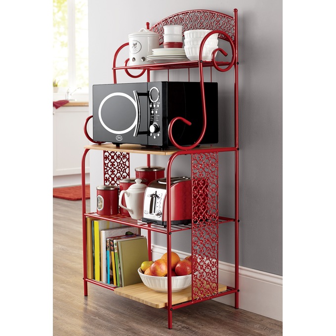 Perforated Microwave Stand Ginny s
