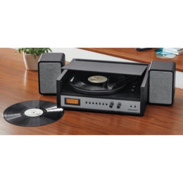 Crosley Coda Record Player with Speakers, , large