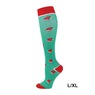 3-Pack Moderate Compression Christmas Socks, , large
