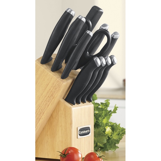 Cuisinart 12-Piece Cutlery Block Set Black