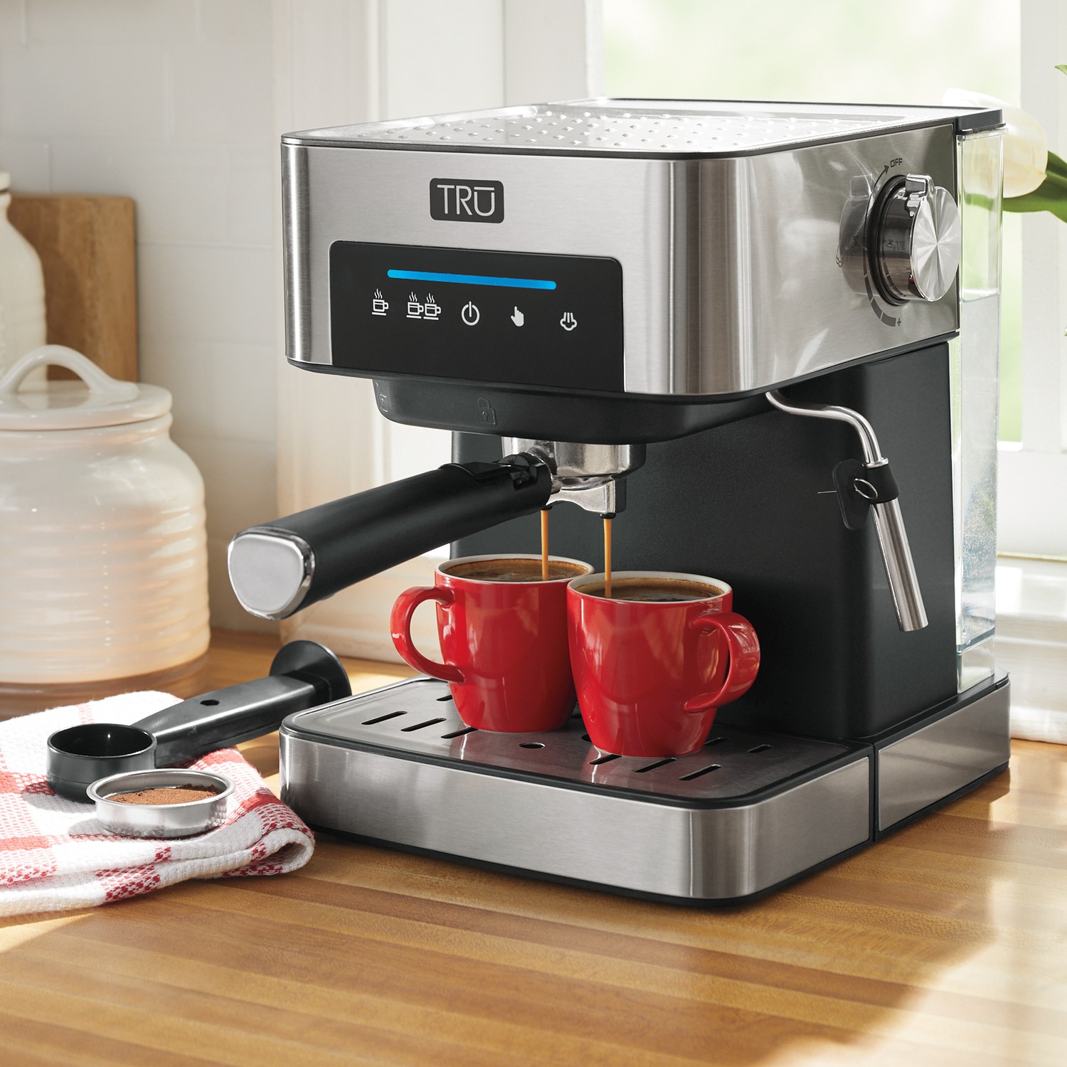 Tru Espresso Maker With Steam Wand Ginny