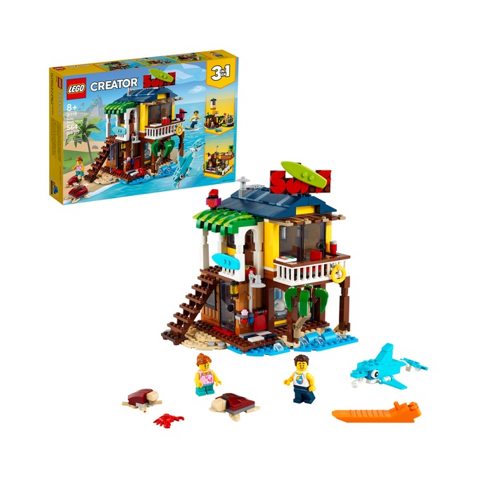 Lego Creator Surfer Beach House, , large
