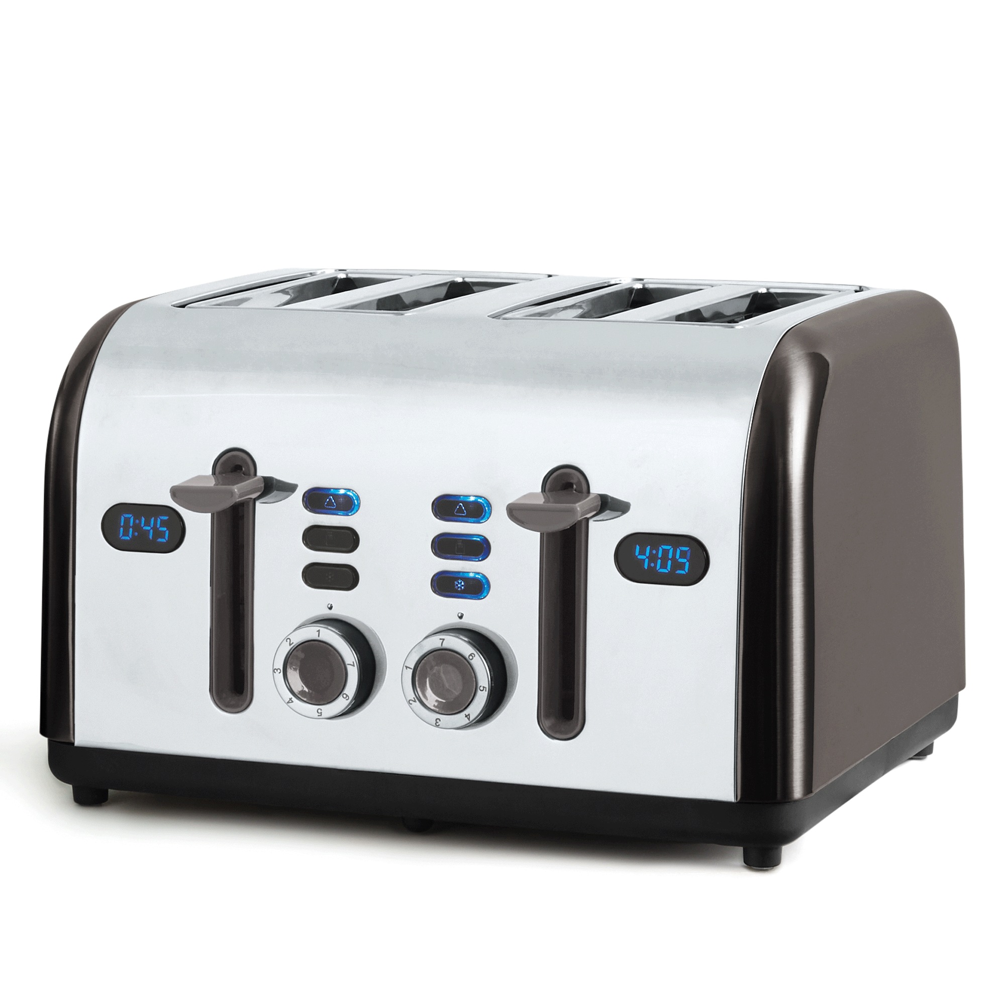 4-Slice Toaster, Platinum, large