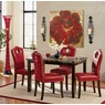Red Flower Burst Canvas, , large
