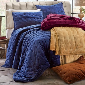 Velvet Oversized Quilt, , large