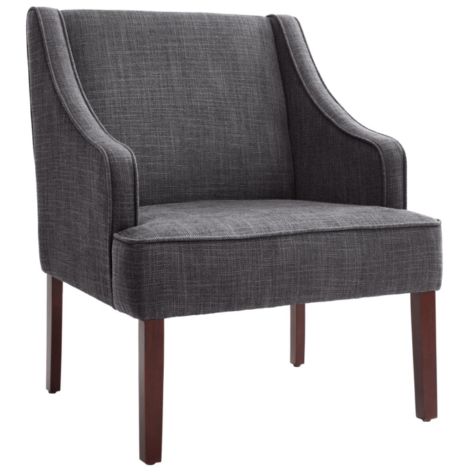Charlotte Swoop-Arm Chair, , large