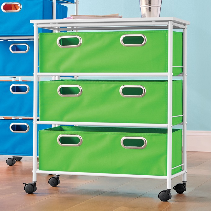 3- or 5- Drawer Rolling Cabinet, , large