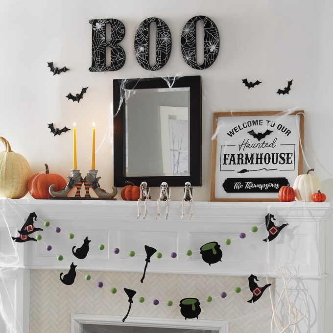 Boo Letters Wall Art, , large