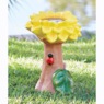 Sunflower Birdbath, , large