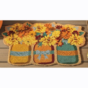 Harvest Jar Coir Mat - 20&quot; x 30&quot;, , large