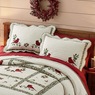 Cardinal Embroidered Sham, , large