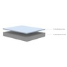 Aspen 8" PureGel Mattress, , large