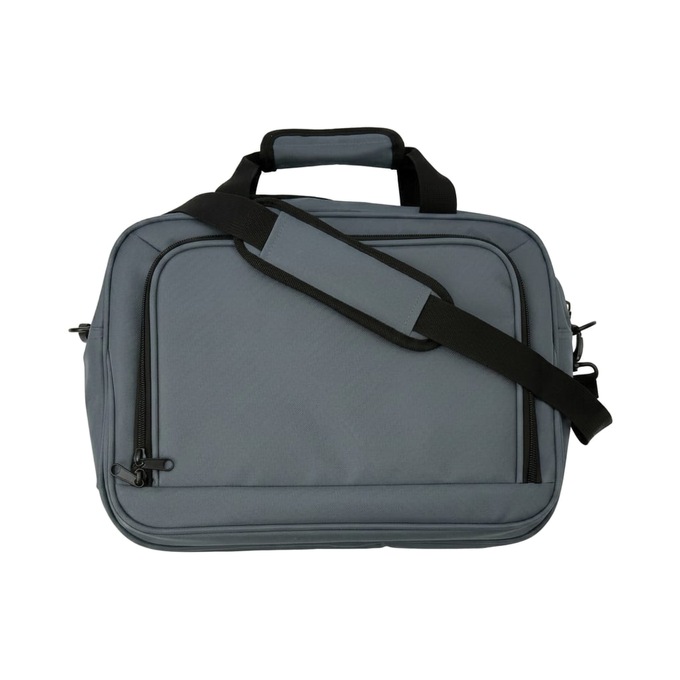 Montgomery Ward Personalized 3-Piece Soft-Sided Carry-On Set, Graphite, large