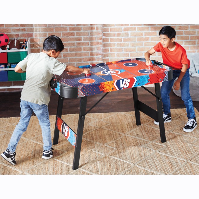 Air Hockey Table with Folding Legs, , large