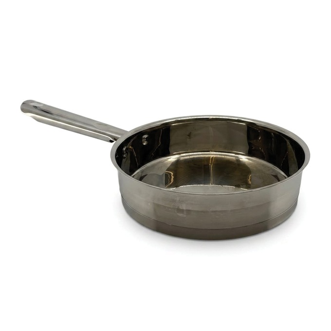 Ginny's 14-Piece Stainless Steel Cookware Set, Stainless Steel, large