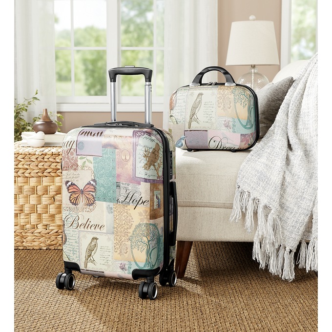 2-Piece Hard-Sided Luggage Set, , large