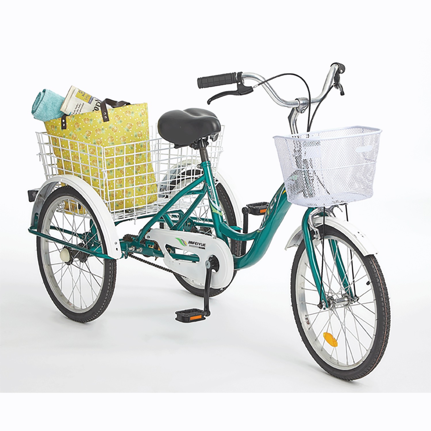 Adult Tricycle with Two Baskets Ginny s