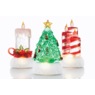 Lit Figural Christmas Waterglobes, , large