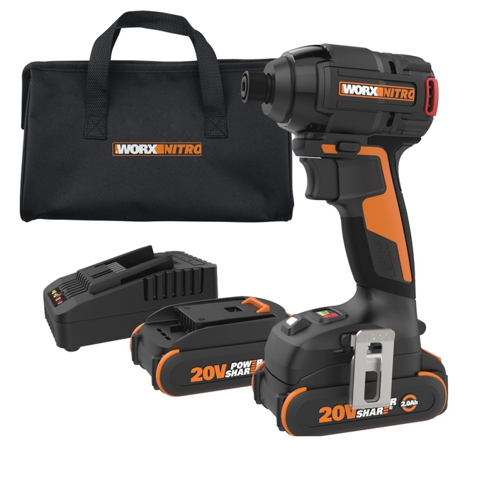 Worx 20V Brushless Impact Driver, , large