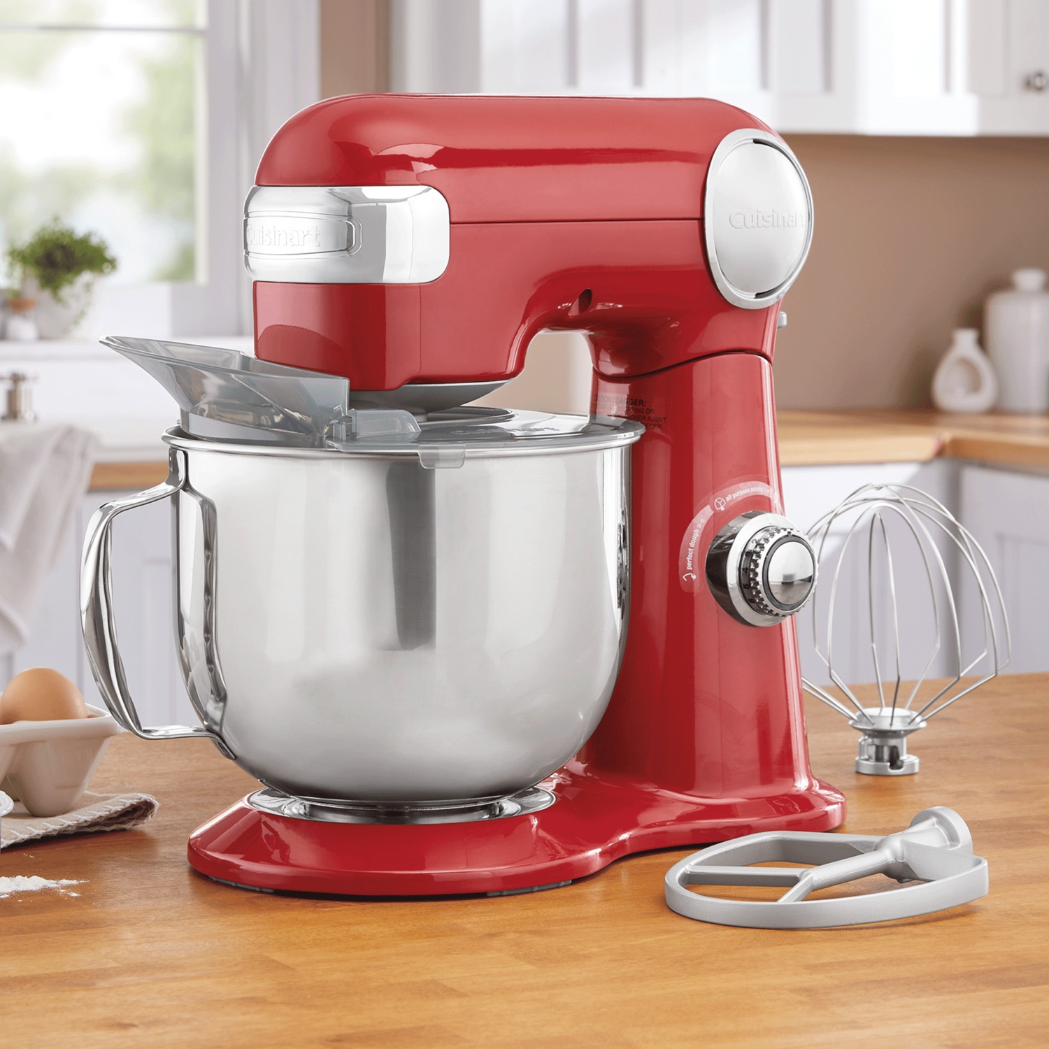 Cuisinart 5.5-Quart 12-Speed Red Residential Stand Mixer in the