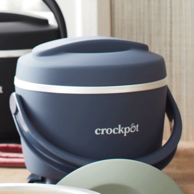 Crock Pot Lunch Crock Food Warmer, Blue, large