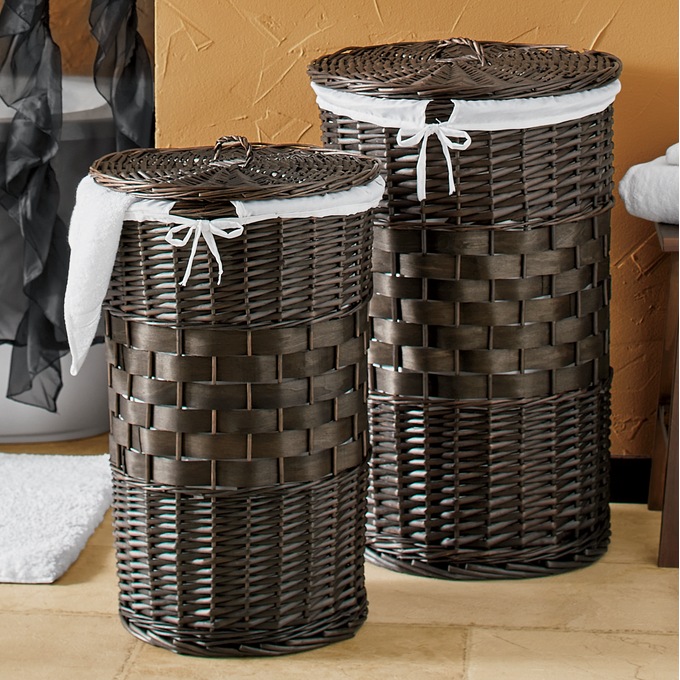 Set of 2 Portsmouth Hampers, , large