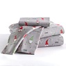 Holiday Print Cotton Flannel Sheet Set, , large