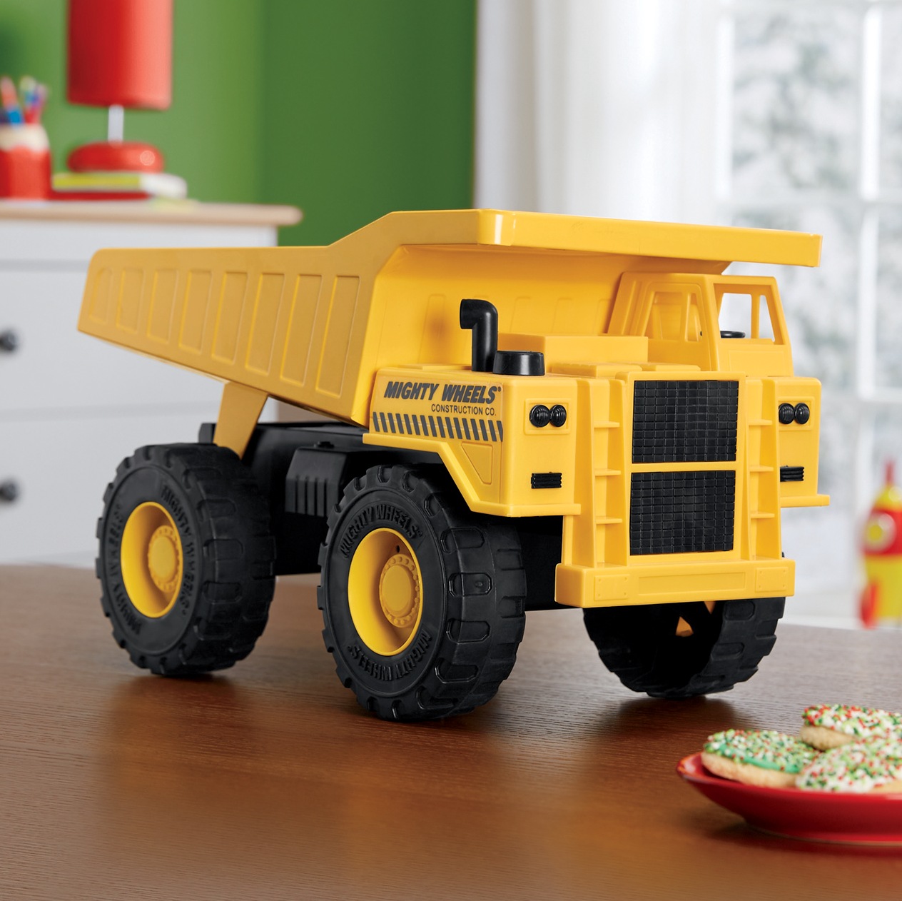 mighty wheels dump truck