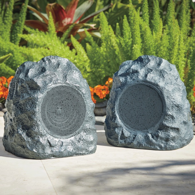 Outdoor Wireless Rock Speakers, , large