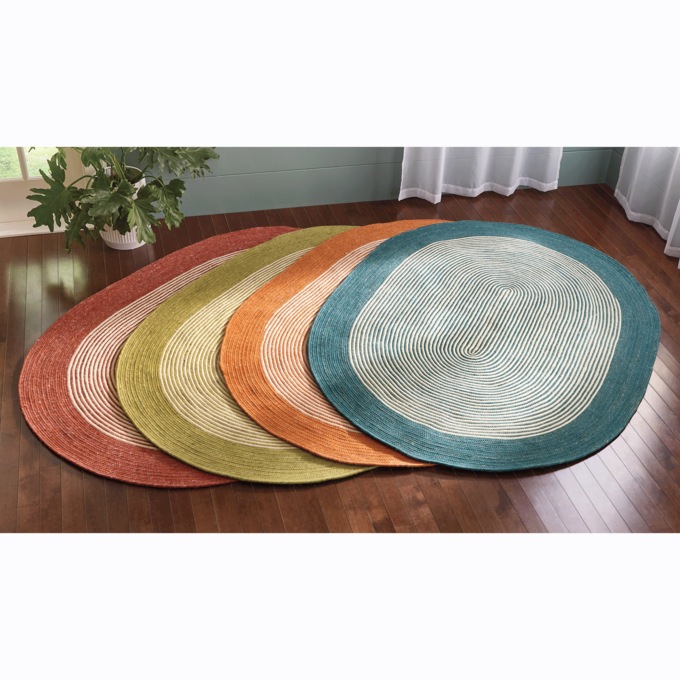 Cheerful Braided Rug, , large